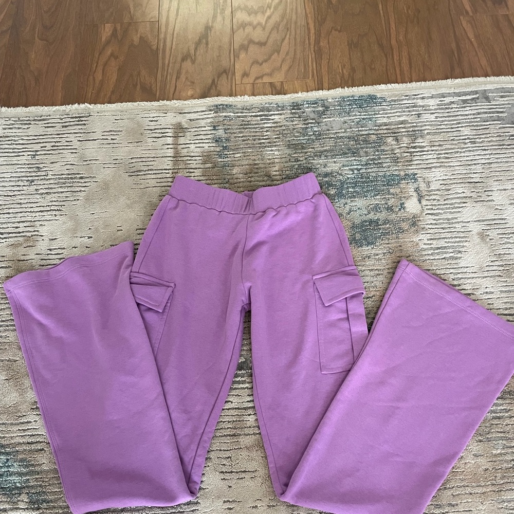 Purple Cargo Pants